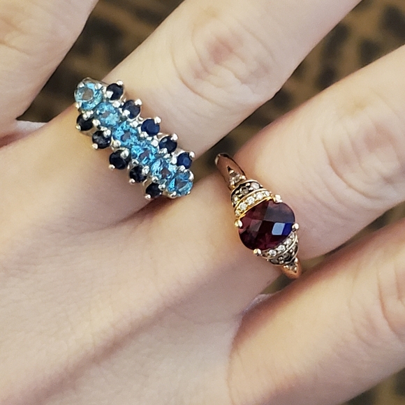 Kay Jewelers Jewelry - NATURAL blue topaz & sapphire